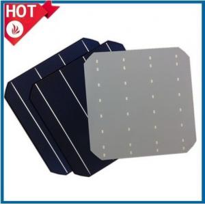 6inch mono solar cells with 4BB/3BB/2BB, high efficiency high quality solar cells mono-crystalline 156mm for sale