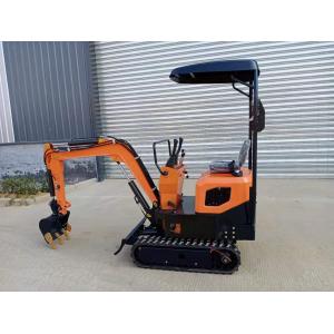 7kw 1 Ton Mini Excavator , 2km/H Hydraulic Crawler Excavator