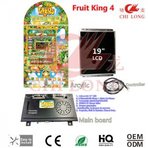 China Fruit King 4 Video Mario Slot Game Pcb Board Win Percentage Adjustable supplier
