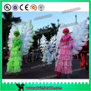 China Beautiful Festival Holiday Event Parade Walking Inflatable Wing Costume Customized supplier