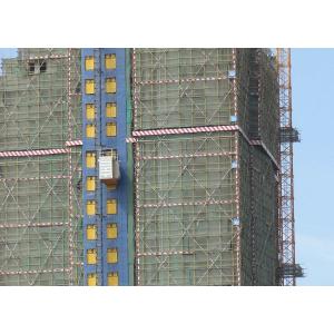 China Single Cage 60m / min 2000 Kg Construction Man Lift supplier