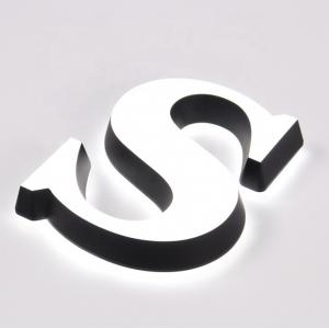 3D Acrylic double-sided luminous led letter  indoor and outdoor shops and cafes