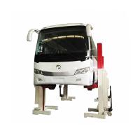 china cheap price portable bus lift heavy duty 4 column lifting equipment four post car lift for sale