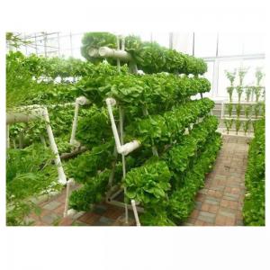 China Hydroponic System Indoor Garden Tower With LED / Fluorescent / HID Lighting supplier