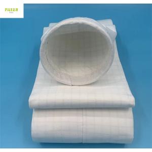 China Custom Anti Static Strip Filter Cloth Dust Filter Bag For Carbon Black Powder supplier