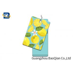 China Colourful Fruit 3D Picture Lenticular Luggage Tags , Custom Hang Tags With 3D Flip Effect wholesale