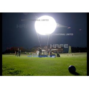 China 3 M Giant Moon Helium Balloon Lights Indoor Outdoor Events Flying AC / DC Power Supply supplier