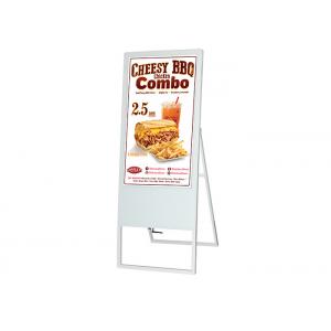 32" 43" 49" 55" Size Custom Portable Advertising Display Ultrathin LCD Digital Signage Totem Restaurant LCD menu board