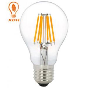 A60 led filament bulb 4W 6W 8W E27 led bulb filament 220-240V