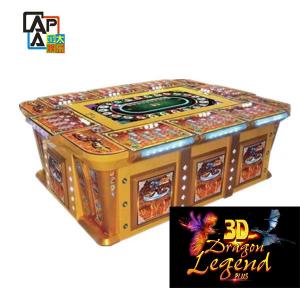 Dragon Legend 3D Version Latest Fishing Game Machine Gaming Table With Coin Operated Ticket Redemption For Casino