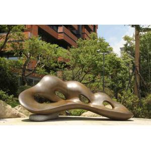 Modern Large Outdoor Bronze Sculpture , Hotel Art Deco Bronze Sculptures