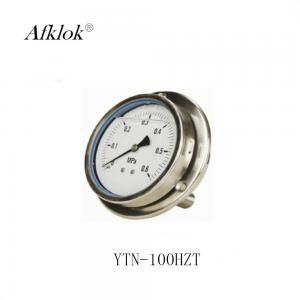 China Differential Pressure Gauge With Manometer , Axis Propane Gas Pressure Gauge supplier