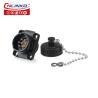 China M20 Waterproof Circular Connector 7 Pin Panel Mount Male Plug Female Socket Ac Power Connector for Led Screen wholesale