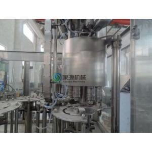 China Soda Automatic Bottle Filling Machine 6000bph , Isobaric Filling Machine supplier