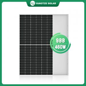 China 460W Mono-facial Solar Panel PERC MBB Mono-crystalline Half-Cut Cell supplier