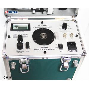 China 110V Digital Vibration Calibrator Vibration Measuring Instruments Green Color supplier