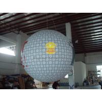 China Dia 2.5m Inflatable Advertising Helium Golf Ball with 0.18mm PVC, Sport Balloons on sale