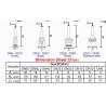 China Adjustable Brass Fountain Nozzle Singe Jet Series With Adjustable Valve wholesale