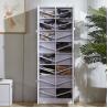 China Full Length 70.87inch 3mm Mirrored Shoe Storage Cabinet wholesale