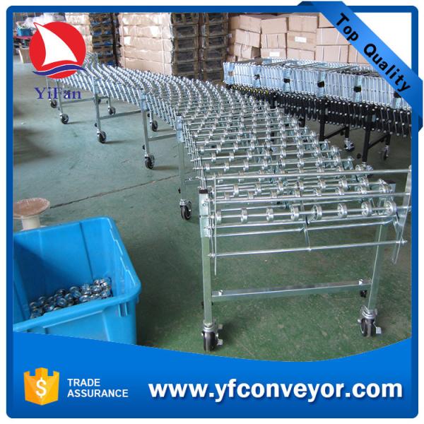 Gravity Steel Wheel Conveyor,Expandable Wheel Conveyor,Flexible Roller Conveyor