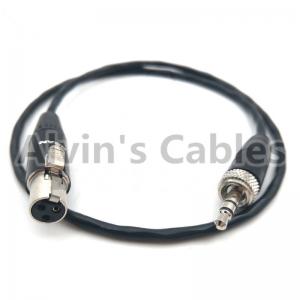 China SONY D11 Camera Audio Cable 3.5mm TRS Audio Plug Conversion locking 3.5mm TRS Audio Plug To 3 Pin MINI XLR female supplier