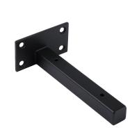 China Industrial Custom Metal Frame Fabrication Are Manufactured With Black Powder Paint on sale