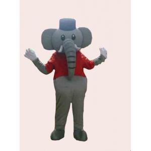 China elephants mascot party cartoon costume for party use supplier