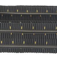 China Black Corrugated Sidewall Conveyor Belt NN100 NN150 NN200 on sale