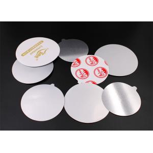 China Composited Laminated Aluminium Foil Lid 1.3mm Induction Bottle Foaming Cap Seal supplier