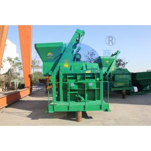 Building Mobile Concrete Mixer Truck, Green Mini Electrical JS1000 Concrete Mixer