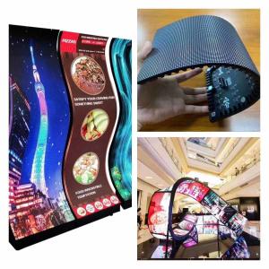 China Curved Flexible LED Screen Display 240X120mm For Indoor Multipurpose supplier