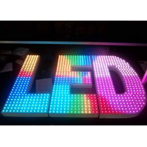 China Outdoor LED Channel Letter Advertising LED Signs for Company , 1 Meter High supplier