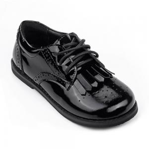 Big Size Leather School Shoes Scottish Highland Ghillie Brogue Kilt Shoes