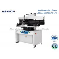 China Semi-automatic solder paste printing machine for 1.2m LED tube PCB on sale