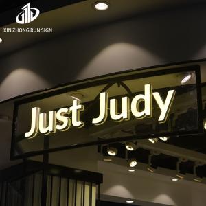 advertising outdoor fabric light box letters 3d free standing acrylic letter