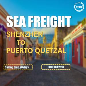 China FOB CIF International Ocean Freight From Shenzhen To Puerto Quetzal Guatemala supplier
