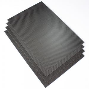 Carbon Fiber Panel Sheet 1mm 1.5mm 2mm 2.5mm 3mm For Cnc