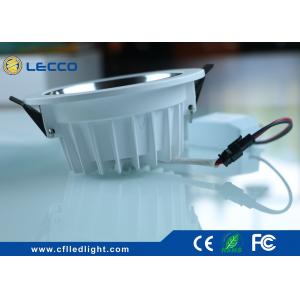 85 - 265V Epistar Led Downlights For Bathroom Die Cast Aluminum 30000H