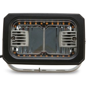 China rectangle 7inch mené conduisant la lampe avec l'oeil jaune 40W HCW-L40292A 7D d'angle supplier