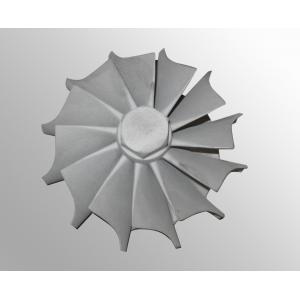 China Vacuum investment gas turbine wheel / precision investment casting parts supplier