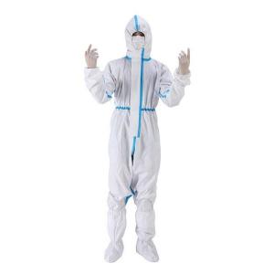 ISO13485 SF Material Disposable Full Body Suit / Disposable Painting Overalls