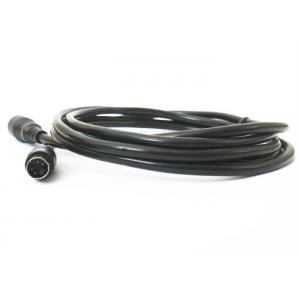 China 4 Pin Mini Din S Video Extension Cable For Rear View Mirror Camera supplier