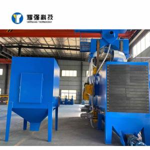 China máquina de sopro do tiro do feixe de 8 10 12 cabeças H, máquina de sopro do tiro da areia supplier