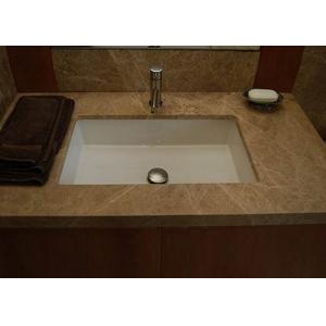 China Emperador Light Brown Marble Stone Countertops For Bathroom / Kitchen supplier
