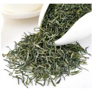 China Guzhang Mao Jian China Slim Green Tea Light Olivine Dried Tea Full Of Peoke supplier