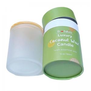 Perfume Candle Fragrance Cylindrical Paper Tube Packaging Customized Logo Accepted Solution