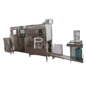 Complete 200BPH automatic 18.9L 5 gallon pure water production line filling bottlling machine