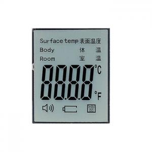 China Custom Lcd 7 Segment Display Infrared thermometer Lcd Screen for Medical Device supplier