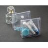 k bags for cosmetic puff automatic slider zipper bag, OEM clear PVC bag/ PVC slider bag/PVC zipper bag, Make Up Or