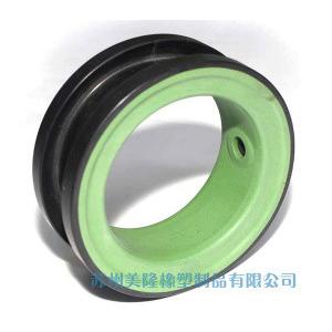 2 - 24 Inch PTFE Valve Seat Round Shape DN50 - DN600 Port Size For Valve / Gas